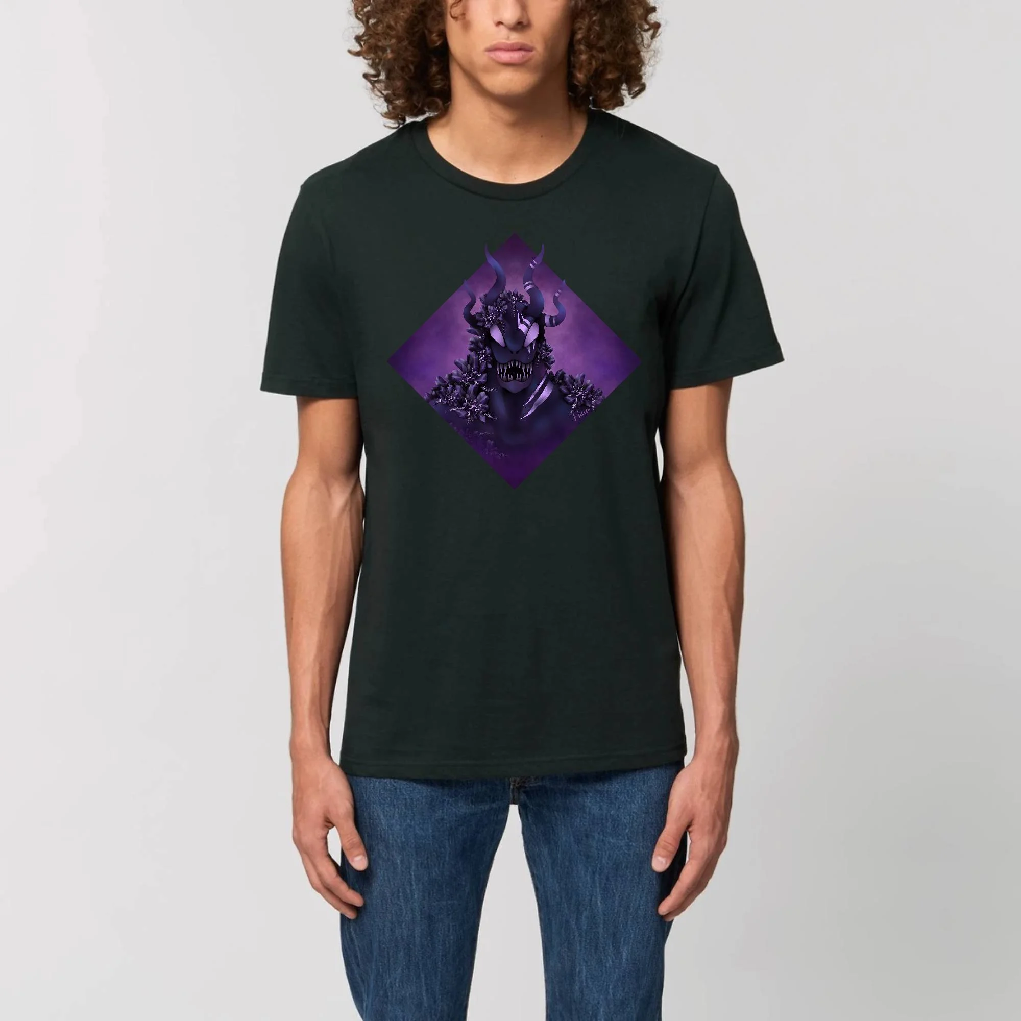 Purple Monster - T-shirt Unisexe Bio CREATOR Purple Monster - T-shirt Unisexe Bio CREATOR