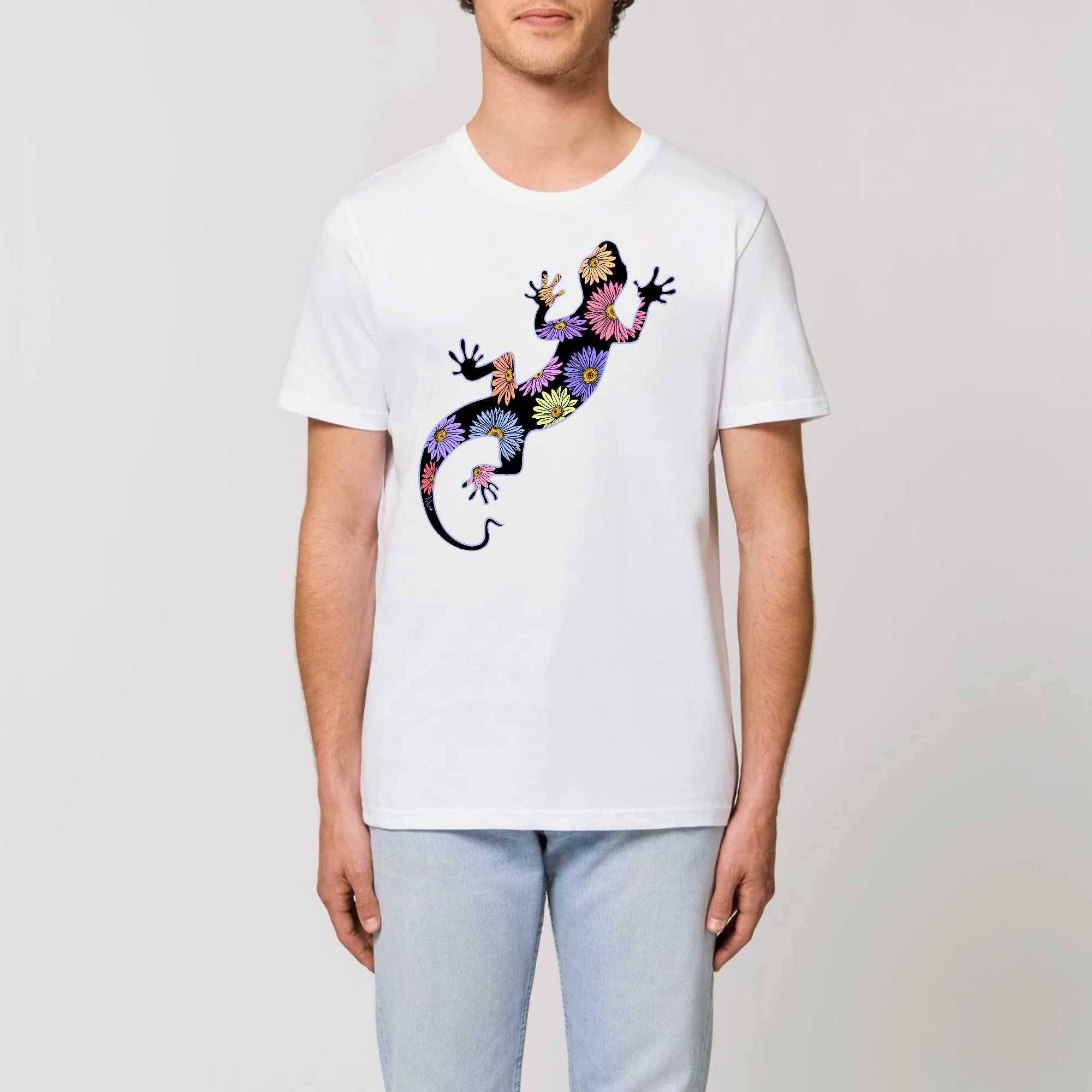 gecko colors - T-shirt Unisexe ROCKER
