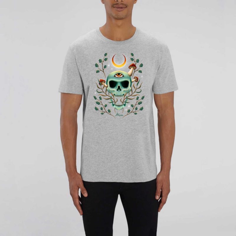 Amanite Skull - ROCKER - T-shirt Unisexe