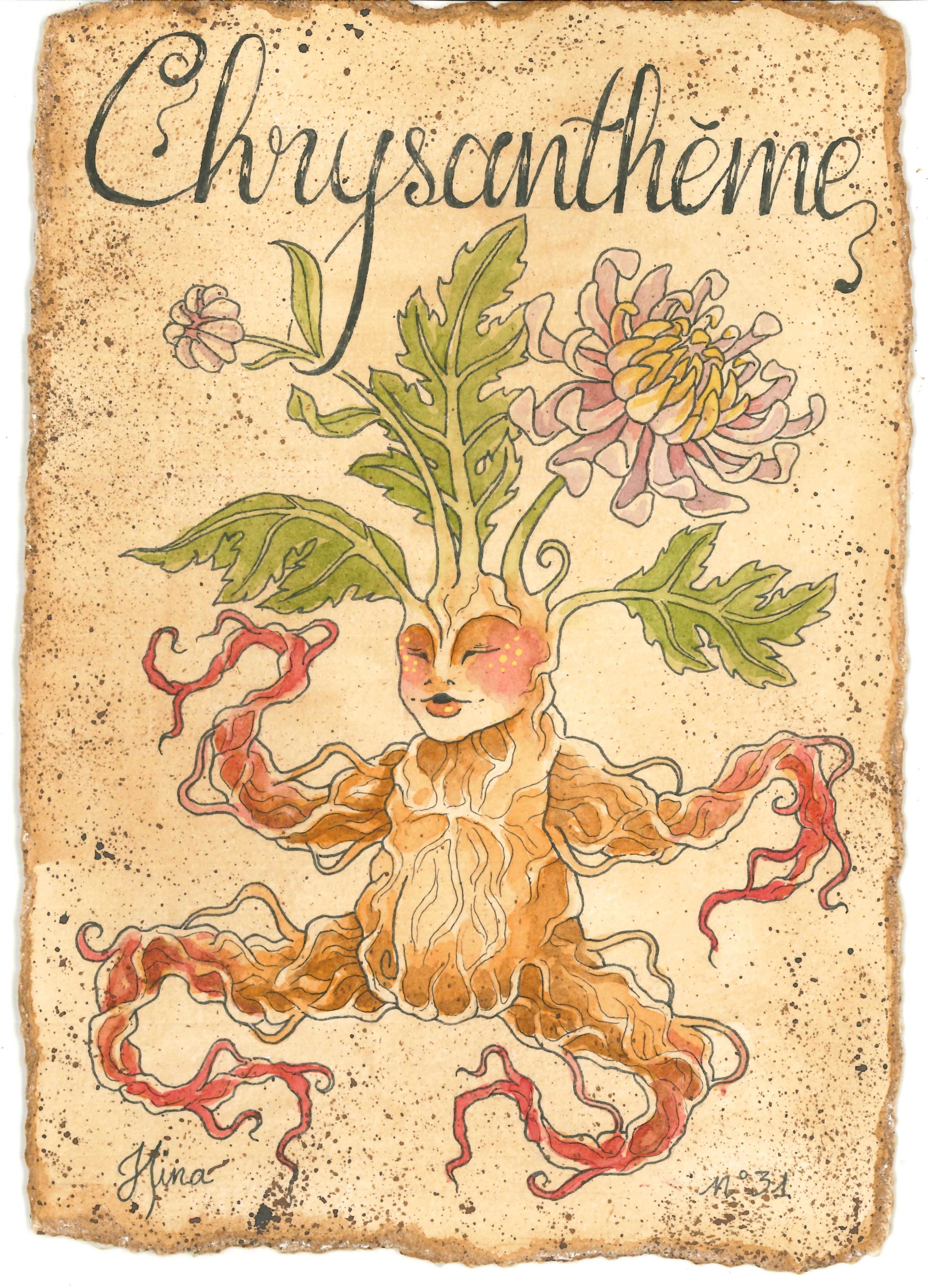 Chrysanthème n°31 Print – Image 3