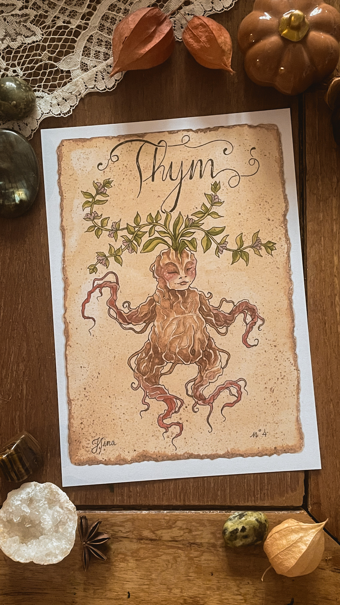 Thym n°4 Print