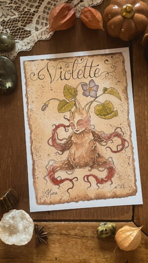 Violette n°12 Print