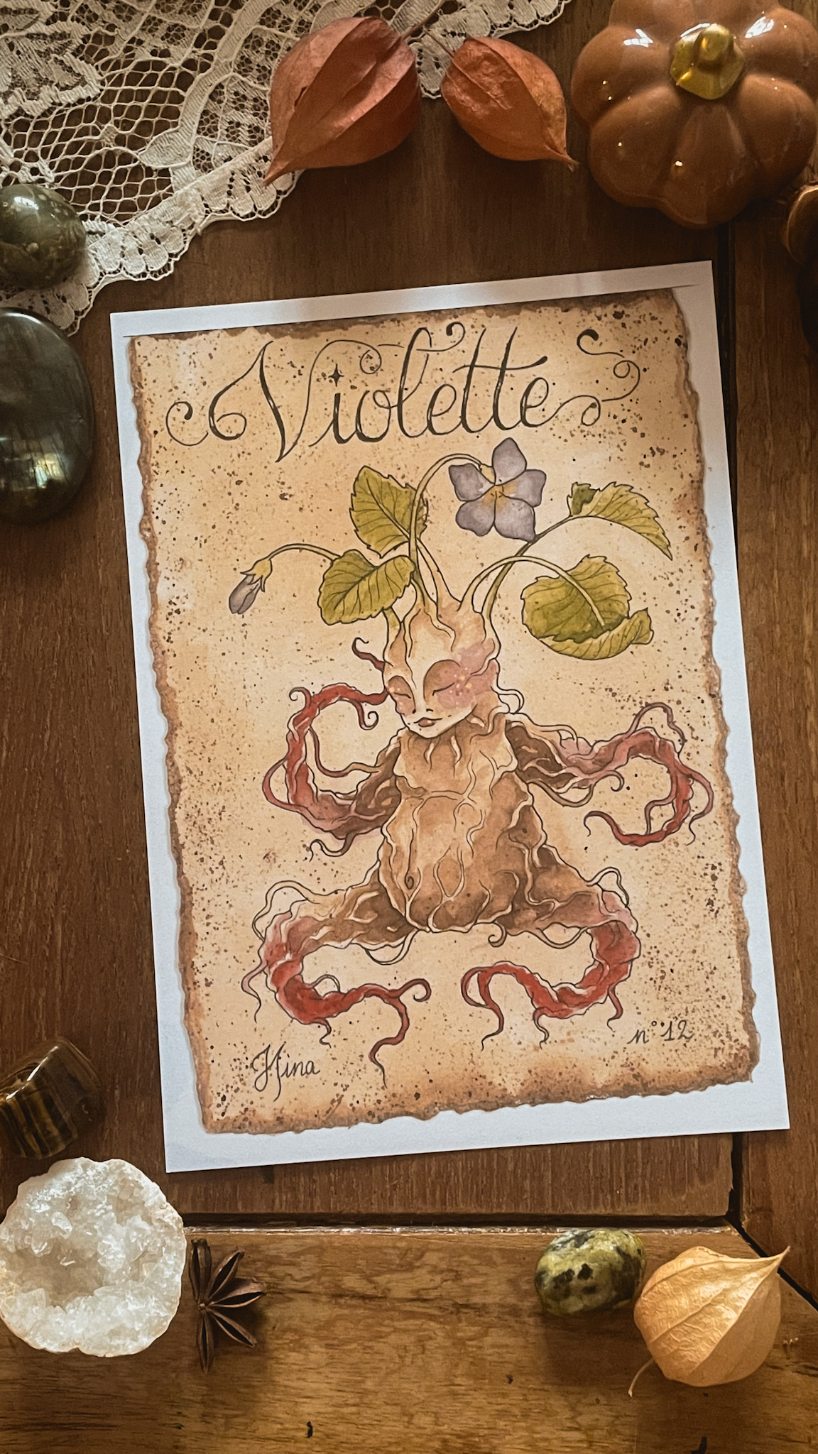 Violette n°12 Print