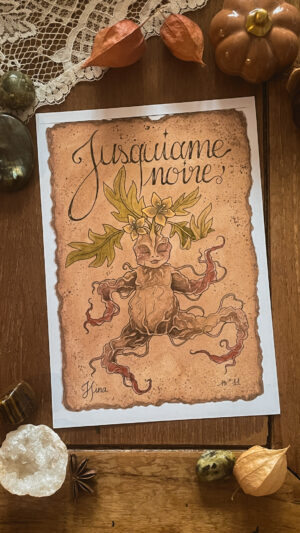 Jusquiame Noire n°11 Print