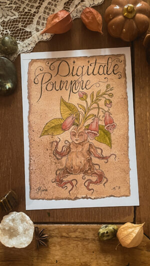 Digitale Pourpre n°7 Print