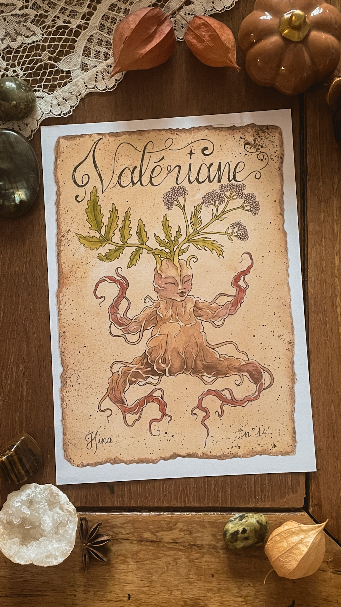 Valériane n°14 Print