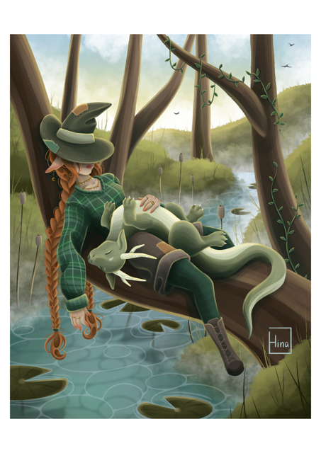 Sommeil par Hina Art